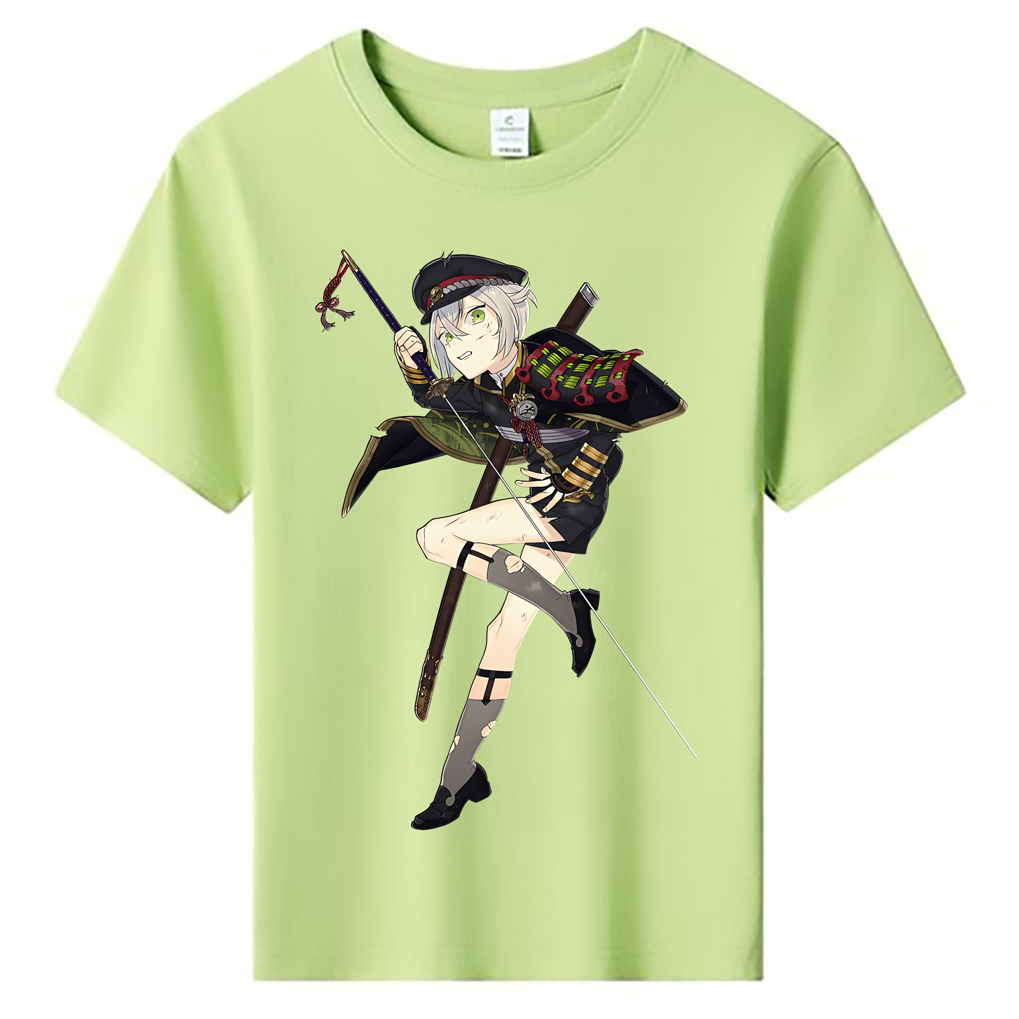 （画像用） 刀剣乱舞 Touken Ranbu 綿100％キッズTシャツ（フロントプリント）
